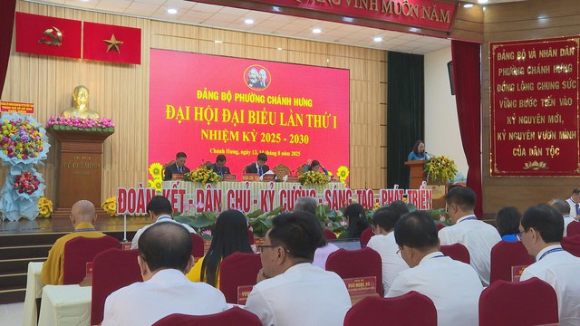 ĐẠI HỘI ĐẠI BIỂU ĐẢNG BỘ PHƯỜNG CHÁNH HƯNG LẦN THỨ 01, NHIỆM KỲ 2025-2030 - Ảnh 2.