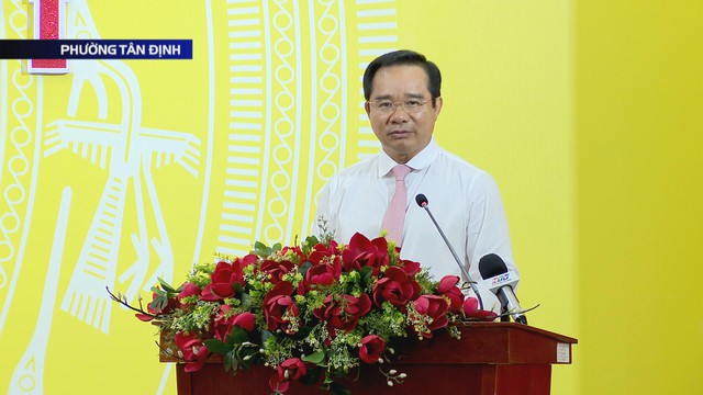 Đại hội đại biểu Đảng bộ phường Tân Định, TP.HCM lần thứ I, nhiệm kỳ 2025 - 2030 - Ảnh 1.