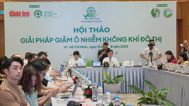 Chung tay hành động vì không khí sạch cho đô thị- Ảnh 1.