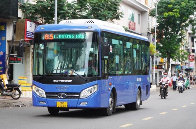 TP.HCM: 7 tuyến xe buýt thay đổi lộ trình và giá vé - Ảnh 1.
