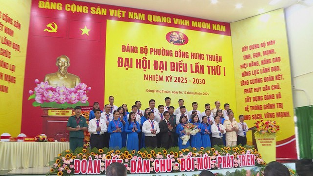 Đại hội đại biểu Đảng bộ phường Đông Hưng Thuận lần thứ I, nhiệm kỳ 2025 – 2030 - Ảnh 5.