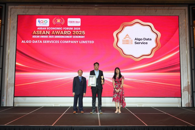 ALGO Data Service được vinh danh Top 10 Thương hiệu tiêu biểu ASEAN 2025: Khẳng định vị thế tiên phong trong kỷ nguyên dữ liệu - Ảnh 2.