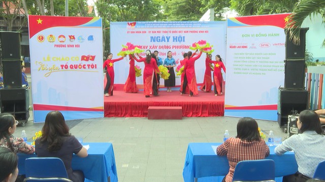 Phường Vĩnh Hội tổ chức Ngày hội “Chung tay xây dựng phường nghĩa tình, văn minh, hạnh phúc” - Ảnh 1.
