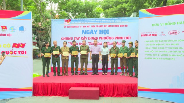 Phường Vĩnh Hội tổ chức Ngày hội “Chung tay xây dựng phường nghĩa tình, văn minh, hạnh phúc” - Ảnh 4.