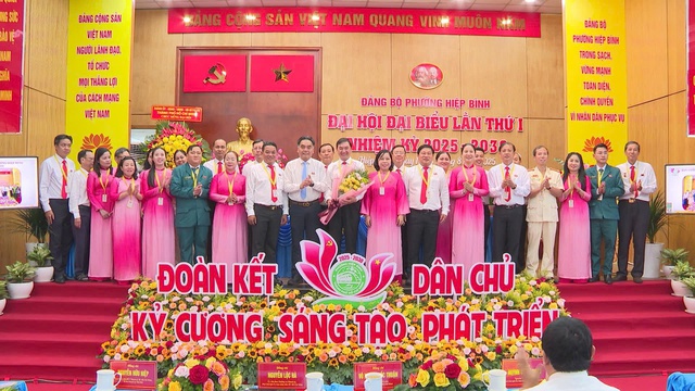 Đại hội đại biểu Đảng bộ phường Hiệp Bình, TP.HCM lần thứ I, nhiệm kỳ 2025 - 2030 - Ảnh 3.
