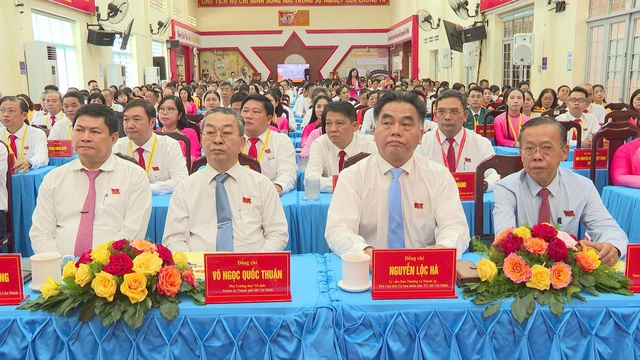 Đại hội đại biểu Đảng bộ phường Hiệp Bình, TP.HCM lần thứ I, nhiệm kỳ 2025 - 2030 - Ảnh 1.