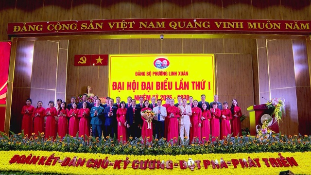 Đại hội đại biểu Đảng bộ phường Linh Xuân, TP.HCM lần thứ I, nhiệm kỳ 2025 - 2030 - Ảnh 4.