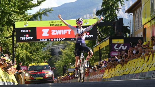 Maeva Squiban thắng chặng thứ hai liên tiếp ở Tour de France Femmes - Ảnh 1.