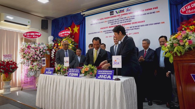Nhà máy nước Bàu Bàng được đầu tư mở rộng với vốn vay 12 triệu USD từ ADB, JICA - Ảnh 1.