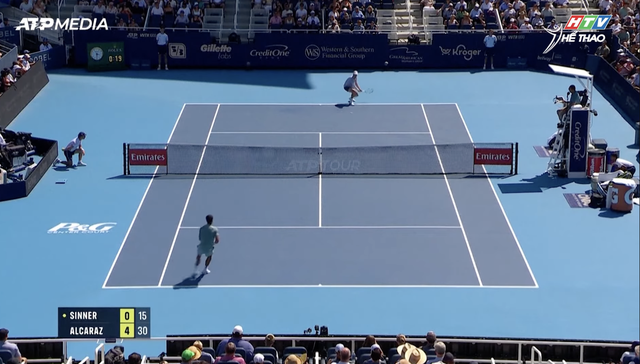 Carlos Alcaraz lần đầu tiên vô địch Master 1000 Cincinnati Open - Ảnh 3.