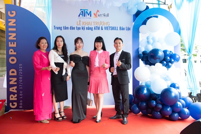 Ra mắt trung tâm đào tạo kỹ năng ATM Vietskill tại Bảo Lộc - Ảnh 4.