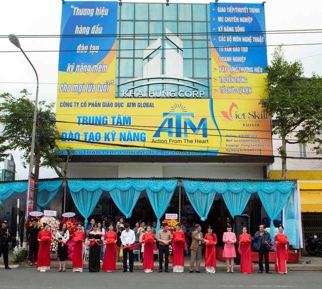 Ra mắt trung tâm đào tạo kỹ năng ATM Vietskill tại Bảo Lộc - Ảnh 1.