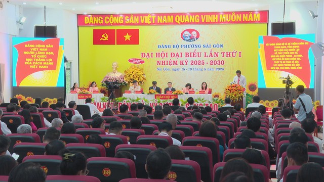 Đại hội đại biểu Đảng bộ phường Sài Gòn lần thứ I, nhiệm kỳ 2025 - 2030 - Ảnh 2.