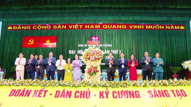 Đại hội đại biểu Đảng bộ phường Long Trường lần thứ I, nhiệm kỳ 2025 – 2030 - Ảnh 1.