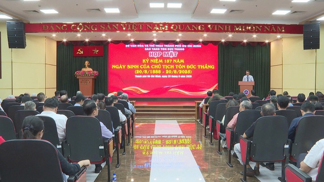 Kỷ niệm 137 năm Ngày sinh Chủ tịch Tôn Đức Thắng - Ảnh 1.