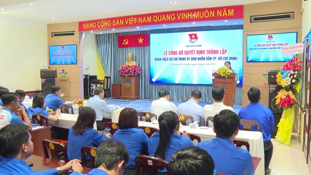Hợp nhất lực lượng thanh niên 3 địa phương, thành lập Đoàn UBND TP.HCM - Ảnh 2.