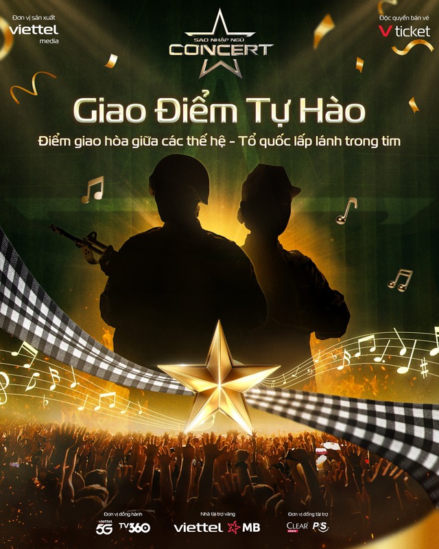 Viettel khơi dậy tự hào dân tộc qua "Sao Nhập Ngũ Concert" - Ảnh 1.