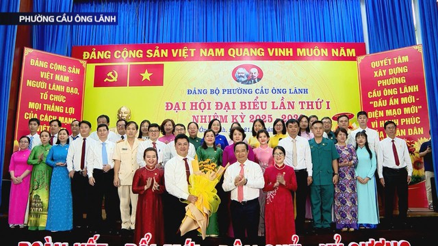 Đại hội đại biểu Đảng bộ phường Cầu Ông Lãnh lần thứ I, nhiệm kỳ 2025 - 2030- Ảnh 3. Đại hội đại biểu Đảng bộ phường Cầu Ông Lãnh lần thứ I, nhiệm kỳ 2025 - 2030- Ảnh 3.