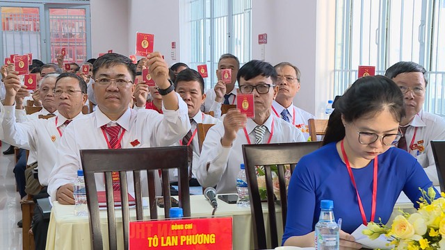 Đại hội đại biểu Đảng bộ phường Tân Sơn lần thứ I nhiệm kỳ 2025 - 2030- Ảnh 1.