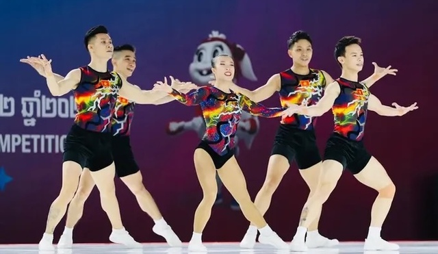 Vượt tiếc nuối World Games, Aerobic Việt Nam trình làng thế hệ trẻ tại SEA Games - Ảnh 1.