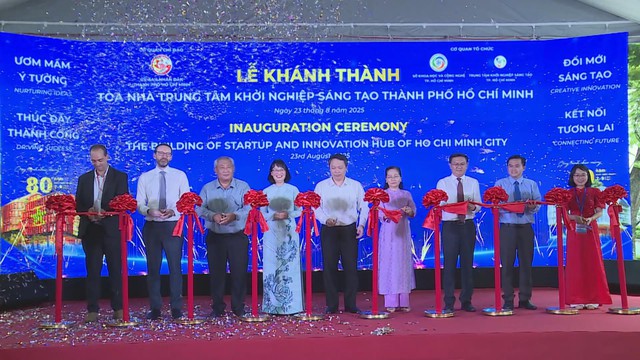 TP.HCM khánh thành Tòa nhà Khởi nghiệp Sáng tạo: Biểu tượng cho tầm nhìn đổi mới - Ảnh 1.