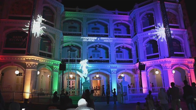 Trình diễn ánh sáng ở Bugis - tâm điểm Lễ hội Đêm Singapore 2025 - Ảnh 4.