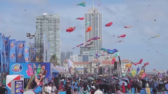 Lễ hội diều quốc tế Colombo ở Sri Lanka - Ảnh 6.