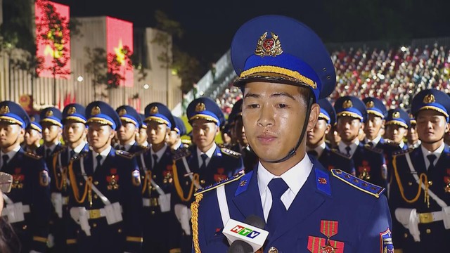 Tiếp tục tổng hợp luyện diễu binh, diễu hành trên Quảng trường Ba Đình - Ảnh 1.