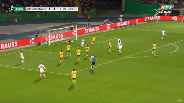 Đương kim vô địch Stuttgart nhọc nhằn vào vòng 2 Cúp quốc gia Đức - Ảnh 1.
