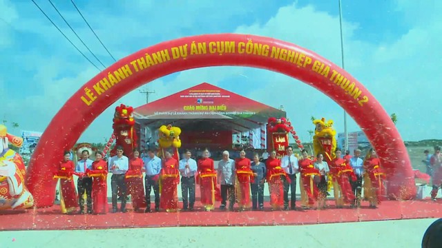 Khánh thành Cụm công nghiệp Gia Thuận 2 tại Đồng Tháp, mở ra không gian phát triển mới - Ảnh 1.