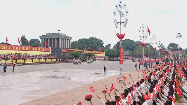 Hùng tráng lễ tổng duyệt chương trình diễu binh, diễu hành kỷ niệm 80 năm Quốc khánh - Ảnh 17.
