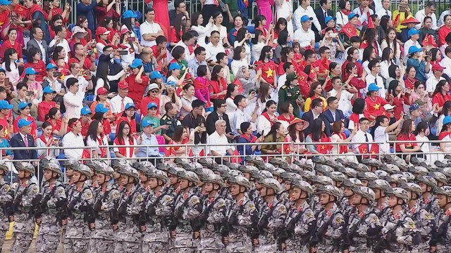 Hùng tráng lễ tổng duyệt chương trình diễu binh, diễu hành kỷ niệm 80 năm Quốc khánh - Ảnh 20.