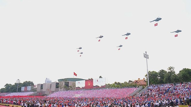 Hùng tráng lễ tổng duyệt chương trình diễu binh, diễu hành kỷ niệm 80 năm Quốc khánh - Ảnh 7.