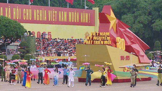 Hùng tráng lễ tổng duyệt chương trình diễu binh, diễu hành kỷ niệm 80 năm Quốc khánh - Ảnh 6.