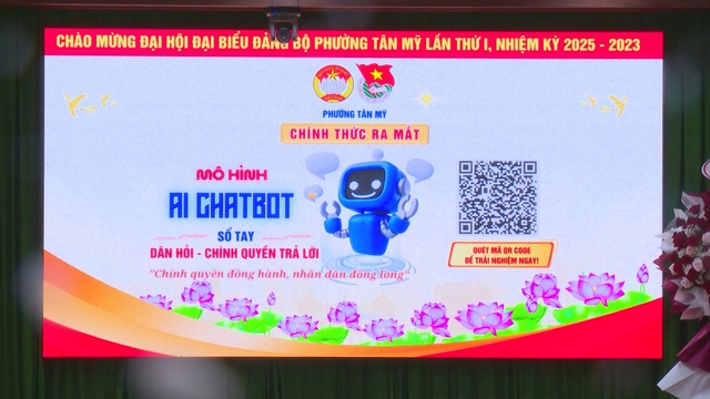AI Chatbox: Cải cách thủ tục hành chính tại phường Tân Mỹ hướng tới chính quyền số - Ảnh 2.