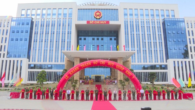 Khánh thành dự án xây dựng Sở Chỉ huy Quân khu 7 - Ảnh 2.