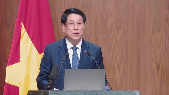 Chủ tịch nước Lương Cường tại Liên đoàn Arab: Nhấn mạnh hợp tác vì hòa bình và phát triển - Ảnh 1.