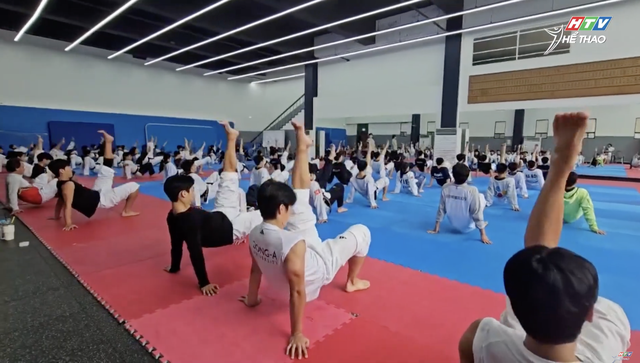 Đội tuyển quyền Taekwondo Việt Nam tập huấn Hàn Quốc - Ảnh 2.