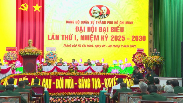 Đảng bộ Quân sự TP.HCM tổ chức Đại hội Đại biểu lần thứ I, nhiệm kỳ 2025 – 2030 - Ảnh 2.