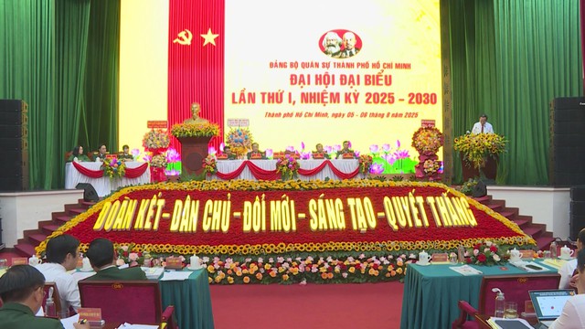 Đảng bộ Quân sự TP.HCM tổ chức Đại hội Đại biểu lần thứ I, nhiệm kỳ 2025 – 2030 - Ảnh 5.
