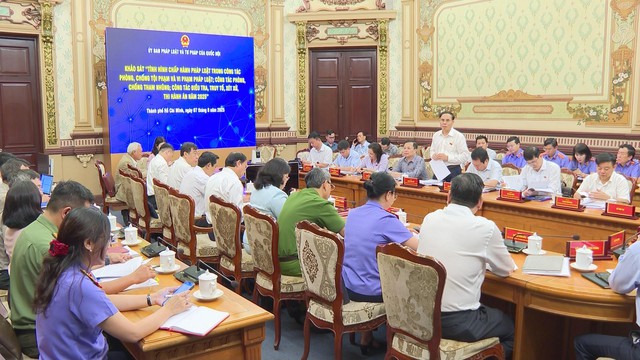 Tăng cường phòng, chống tội phạm và tham nhũng tại TP.HCM - Ảnh 1.
