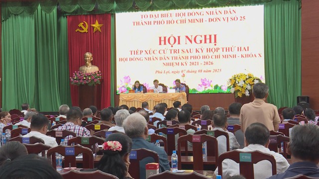 TP.HCM: Cử tri đánh giá cao hiệu quả bước đầu của mô hình chính quyền 2 cấp - Ảnh 3.