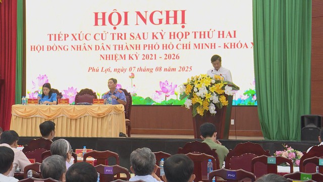 TP.HCM: Cử tri đánh giá cao hiệu quả bước đầu của mô hình chính quyền 2 cấp - Ảnh 4.