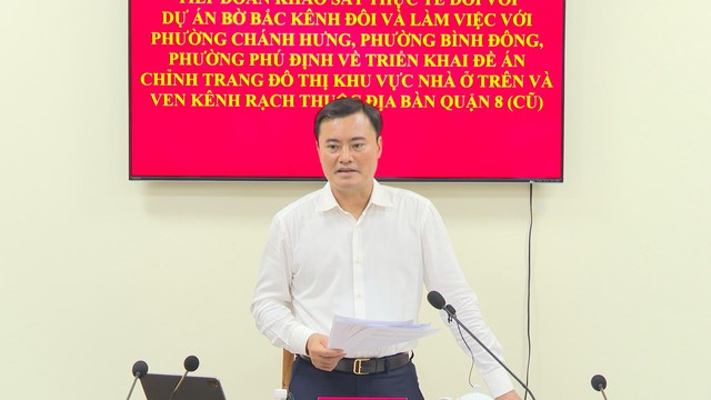 TP.HCM đẩy nhanh tiến độ cải tạo kênh rạch và chỉnh trang đô thị - Ảnh 4.