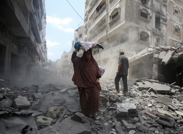 Các nước phản đối Israel tuyên bố kiểm soát Gaza City - Ảnh 1.