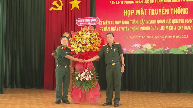 TP.HCM: Họp mặt truyền thống ngành Quân lực nhân dịp kỷ niệm 80 năm thành lập - Ảnh 2.