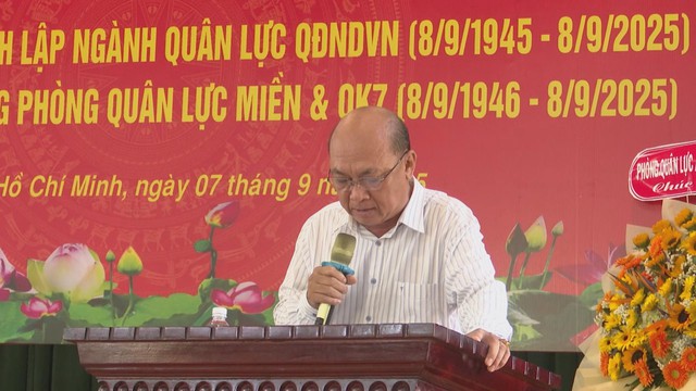 TP.HCM: Họp mặt truyền thống ngành Quân lực nhân dịp kỷ niệm 80 năm thành lập - Ảnh 4.