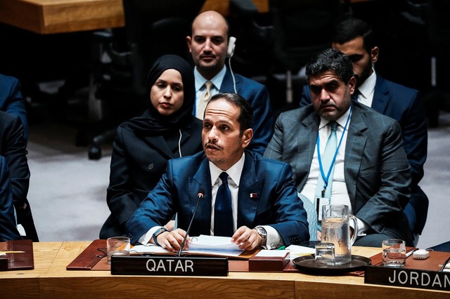 Hội đồng Bảo an lên án vụ không kích vào thủ đô Qatar - Ảnh 2.