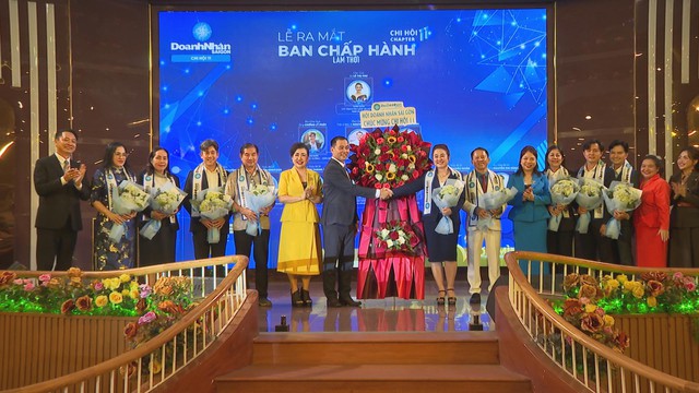 Hội Doanh nhân Sài Gòn ra mắt Ban Chấp hành Chi hội 11 chung tay lan tỏa giá trị nhân văn - Ảnh 2.
