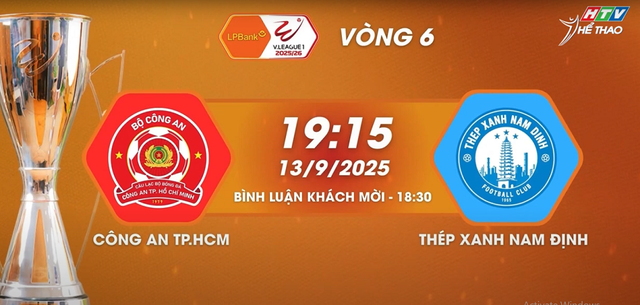 Đấu sớm vòng 6 V.League 1: CLB Công An TP.HCM sẵn sàng so tài Thép Xanh Nam Định- Ảnh 1.